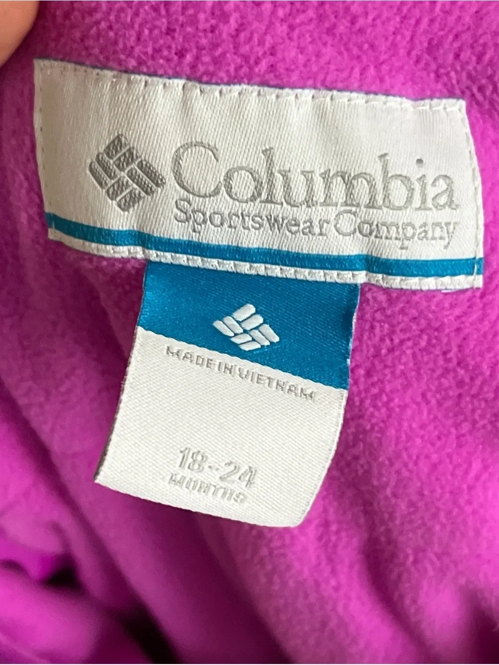 Columbia Toddler Girls 18-24 Months Little Dude One Piece Long Sleeve Snowsuit